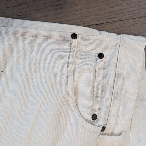 John Elliot white denim jeans 34 x 32 - Picture 5 of 15